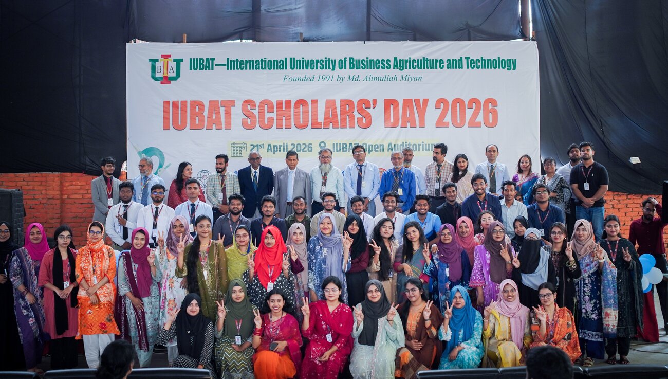 “IUBAT Scholars’ Day 2026” celebrated studen...